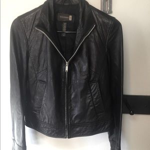 Banana republic leather jacket